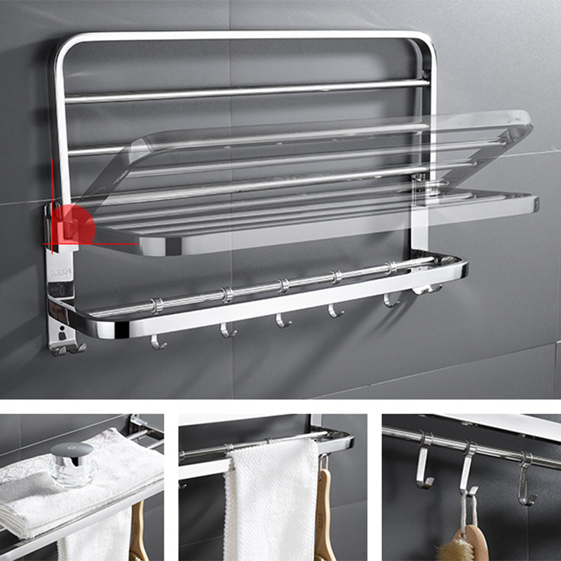 Lisslune | Contemporary Metal Bathroom Accessories Single Piece or as Set with Paper Holder