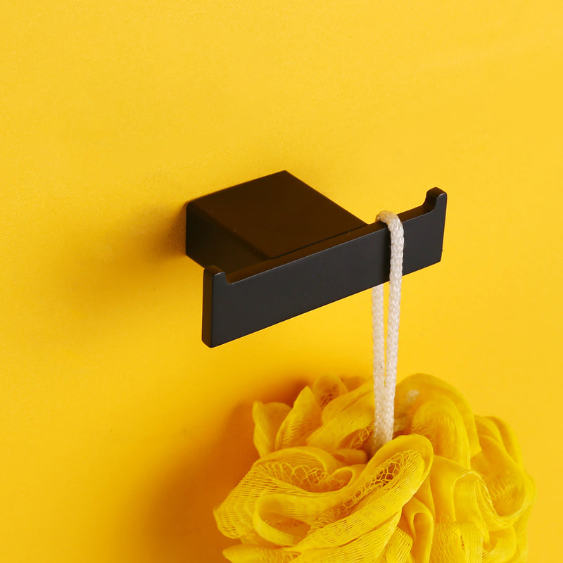 Lisslune | Modern Bathroom Accessories Hardware Set Black Bathroom Accessories Hardware Set