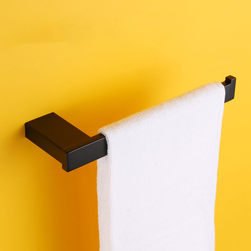 Lisslune | Modern Bathroom Accessories Hardware Set Black Bathroom Accessories Hardware Set