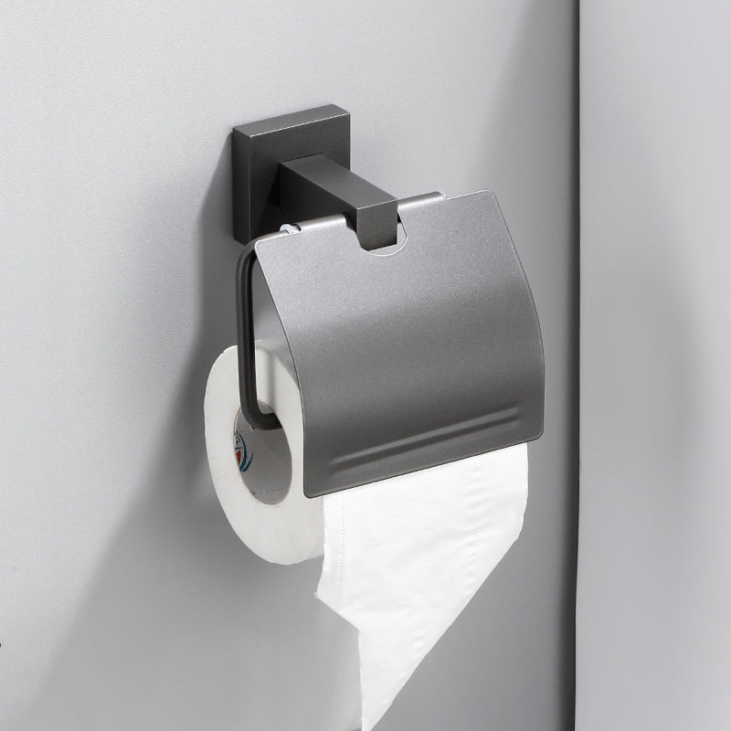 Lisslune | Modern Bathroom Accessories Hardware Set Gray Bathroom Hardware Set