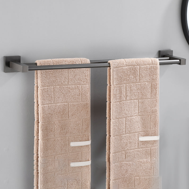 Lisslune | Modern Bathroom Accessories Hardware Set Gray Bathroom Hardware Set