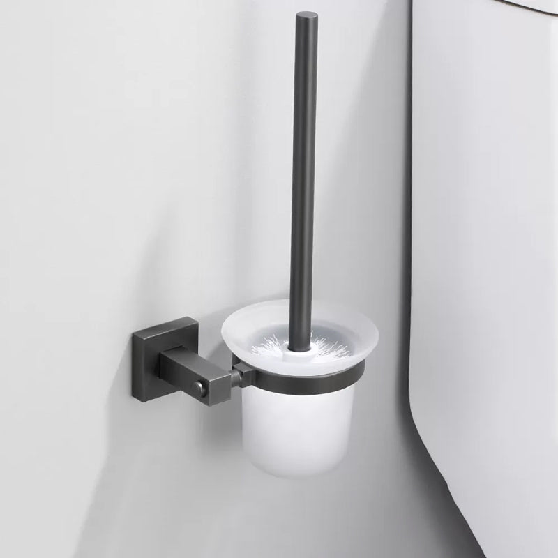 Lisslune | Modern Bathroom Accessories Hardware Set Gray Bathroom Hardware Set