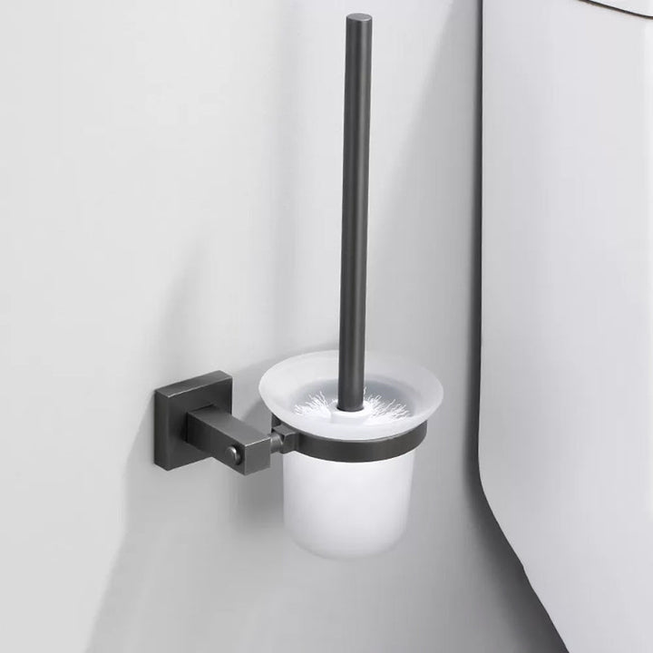 Lisslune | Modern Bathroom Accessories Hardware Set Gray Bathroom Hardware Set