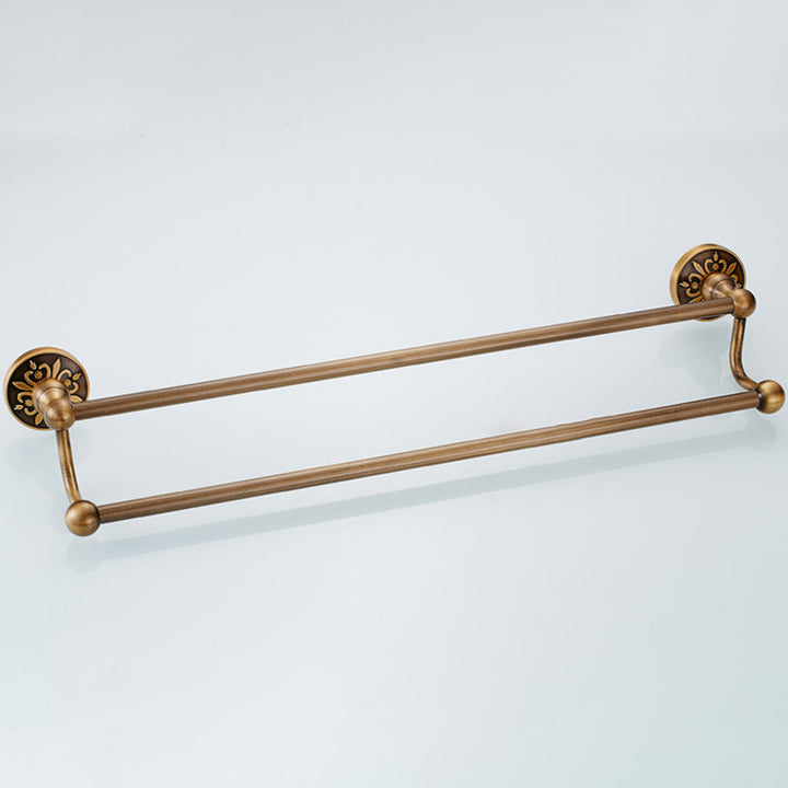 Lisslune | Traditional Bathroom Accessory Hardware Set Brass Bathroom Hardware