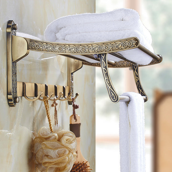 Lisslune | Traditional Bathroom Accessory Hardware Set Brass Bathroom Hardware