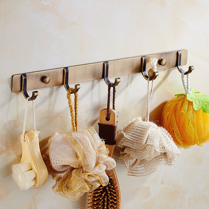 Lisslune | Traditional Bathroom Accessory Hardware Set Brass Bathroom Hardware