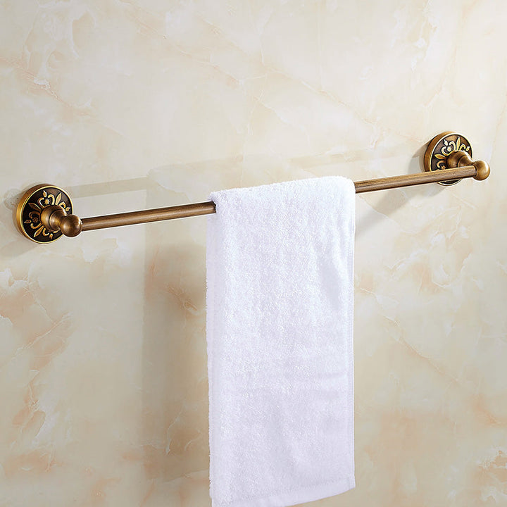 Lisslune | Traditional Bathroom Accessory Hardware Set Brass Bathroom Hardware