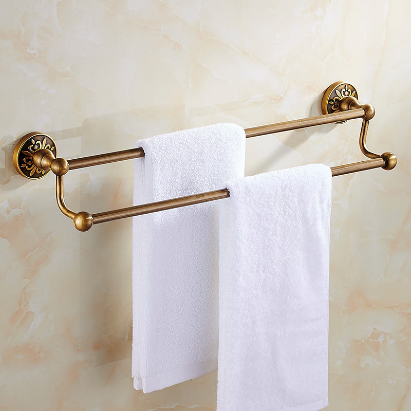 Lisslune | Traditional Bathroom Accessory Hardware Set Brass Bathroom Hardware