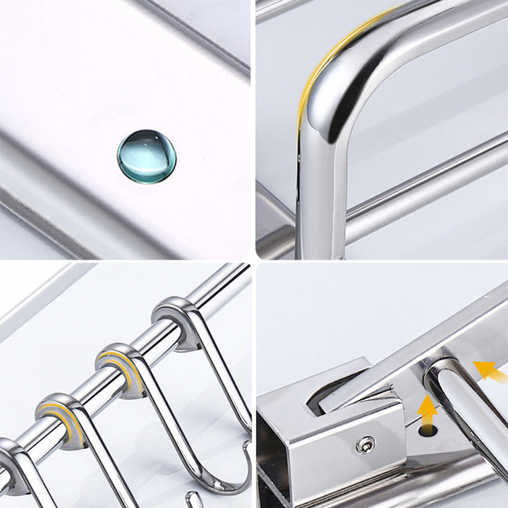 Lisslune | Silver Contemporary Bathroom Accessories As Individual Piece Or As Set