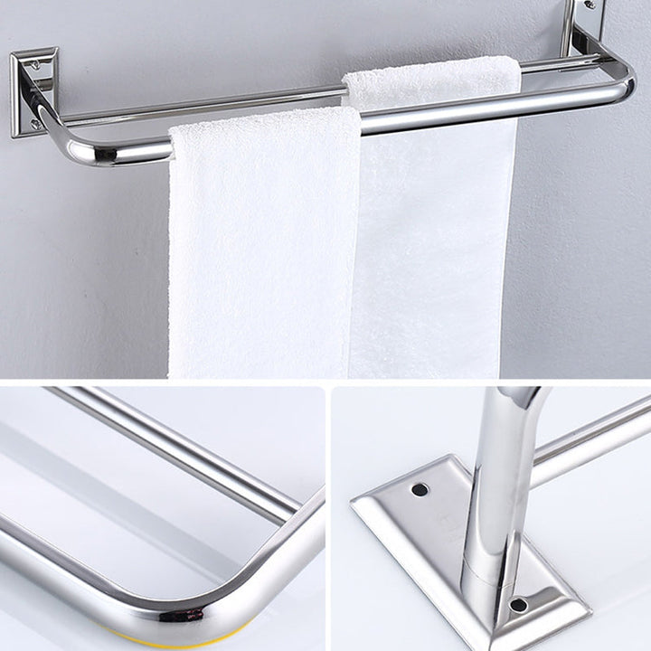 Lisslune | Silver Contemporary Bathroom Accessories As Individual Piece Or As Set