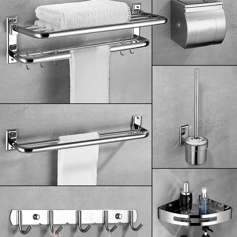 Lisslune | Silver Contemporary Bathroom Accessories As Individual Piece Or As Set