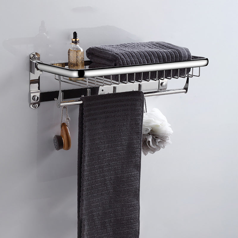 Lisslune | Modern Bathroom Accessories Hardware Set Silver Bathroom Hardware