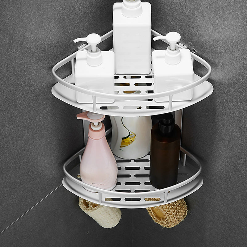 Lisslune | Contemporary Metal Bathroom Accessories Hardware Set with Bathroom Shelf