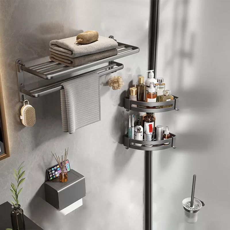 Lisslune | Modern Bathroom Accessories Hardware Set Gray Bathroom Accessories