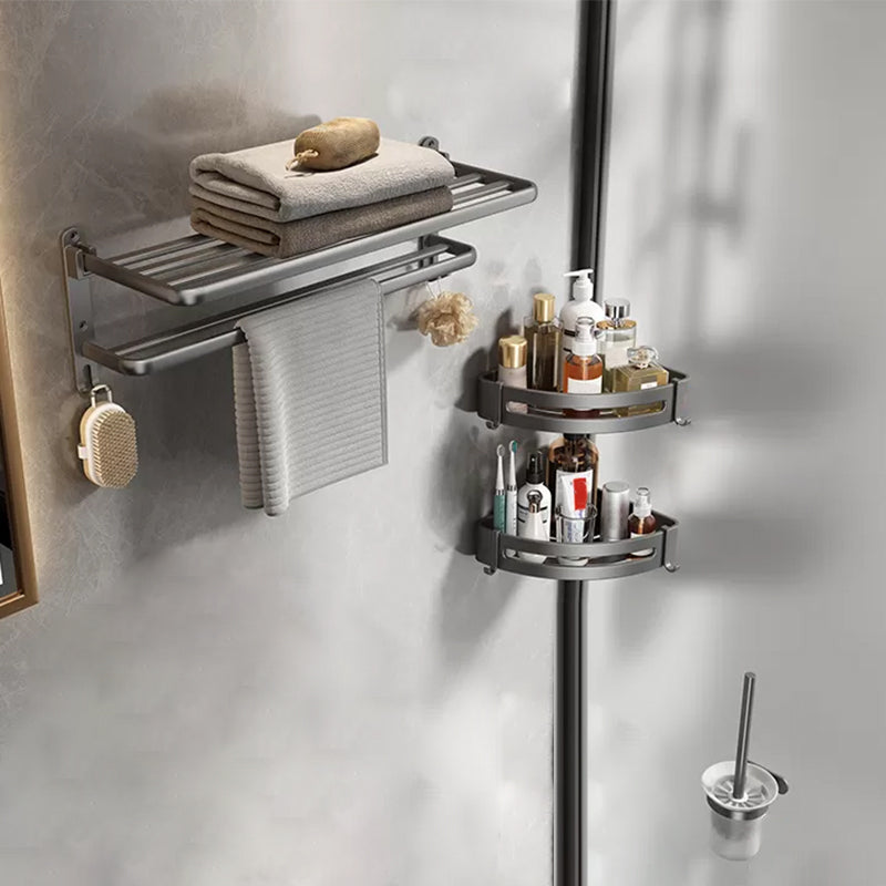 Lisslune | Modern Bathroom Accessories Hardware Set Gray Bathroom Accessories