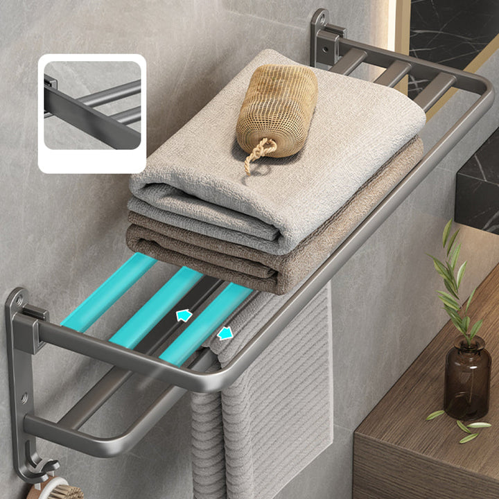 Lisslune | Modern Bathroom Accessories Hardware Set Gray Bathroom Accessories