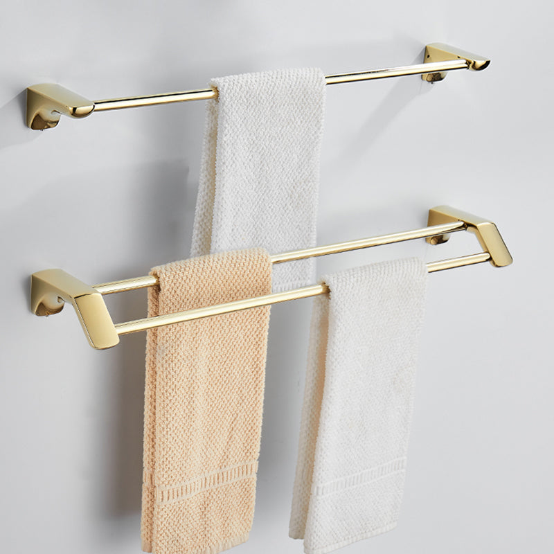 Lisslune | Modern Bathroom Accessory Mounting Kit Gold Bathroom Hardware