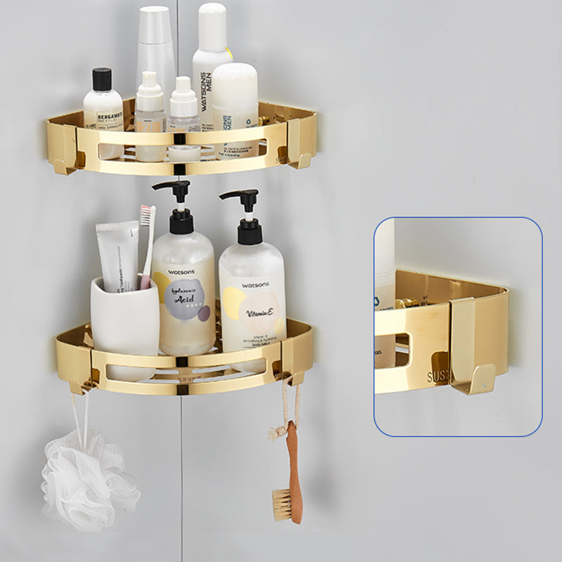Lisslune | Modern Bathroom Accessory Mounting Kit Gold Bathroom Hardware