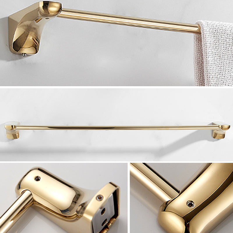 Lisslune | Modern Bathroom Accessory Mounting Kit Gold Bathroom Hardware