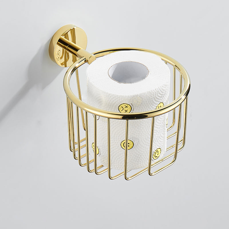 Lisslune | Modern Bathroom Accessory Mounting Kit Gold Bathroom Hardware