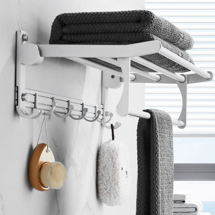 Lisslune | Modern Bathroom Accessories Hardware Set Silver Bathroom Accessories Kit