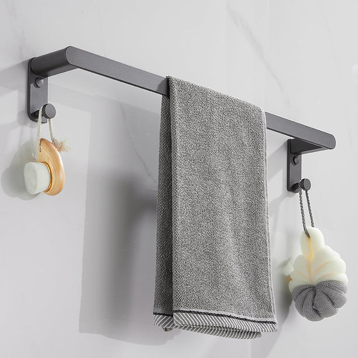 Lisslune | Gray Bathroom Accessory Set Modern Bathroom Accessories Hardware Set