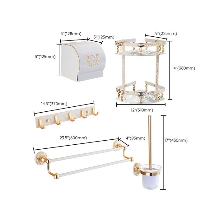 Lisslune | Traditional Metal Bathroom Accessories As Individual Piece Or As Set