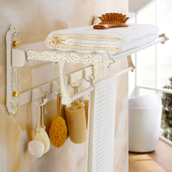 Lisslune | Traditional Metal Bathroom Accessories Hardware Set with Paper Holder