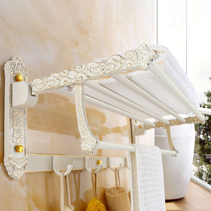 Lisslune | Traditional Metal Bathroom Accessories Hardware Set with Paper Holder