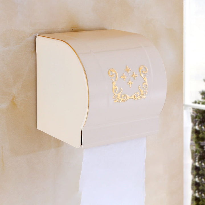 Lisslune | Traditional Metal Bathroom Accessories Hardware Set with Paper Holder