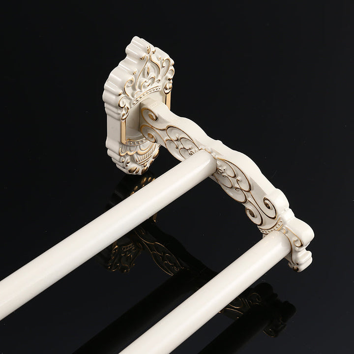 Lisslune | Traditional Metal Bathroom Accessories Hardware Set with Paper Holder