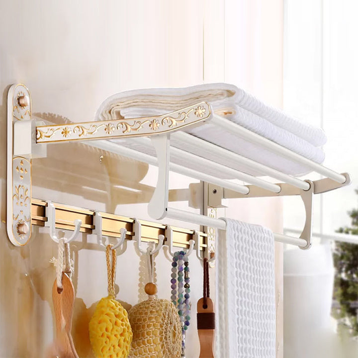 Lisslune | Traditional Metal Bathroom Accessories Hardware Set with Paper Holder