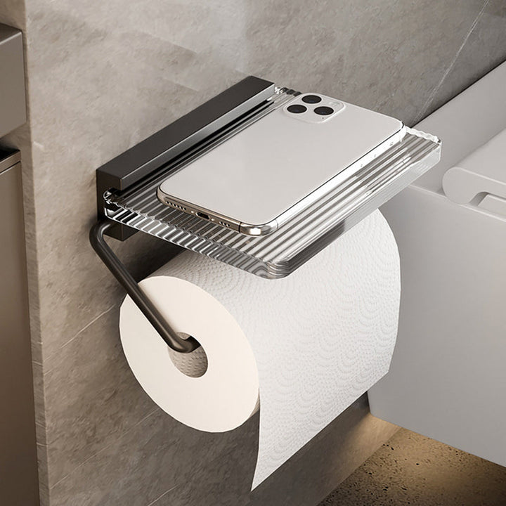 Lisslune | Contemporary Black Metal Bathroom Accessories Single Piece or as a Set