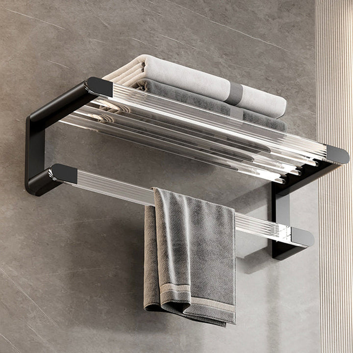 Lisslune | Contemporary Black Metal Bathroom Accessories Single Piece or as a Set