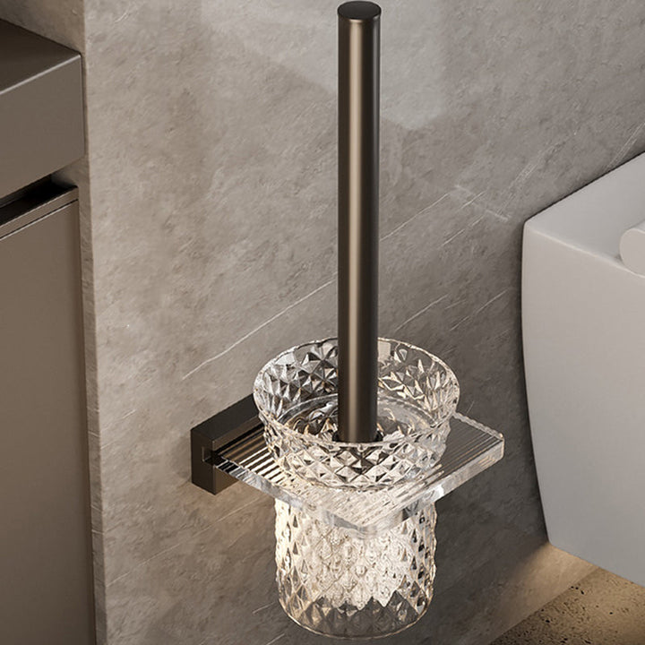 Lisslune | Contemporary Black Metal Bathroom Accessories Single Piece or as a Set