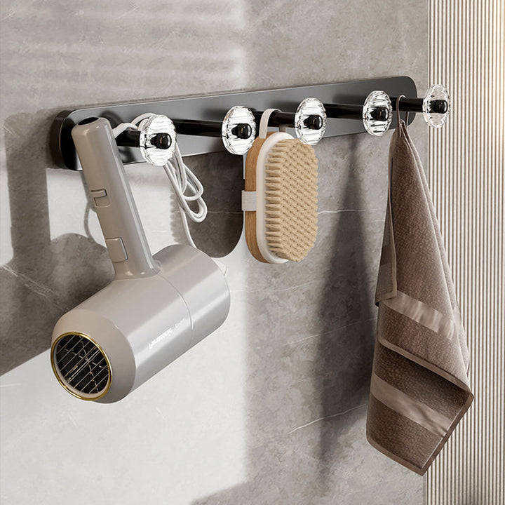 Lisslune | Contemporary Black Metal Bathroom Accessories Single Piece or as a Set