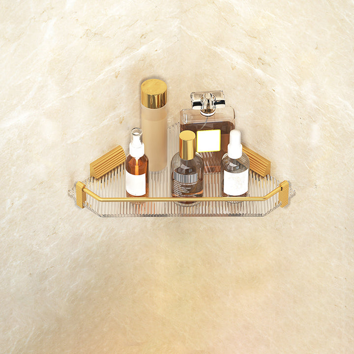 Lisslune | Modern 7-piece Bathroom Accessory Set Metal Bathroom Set in Gold