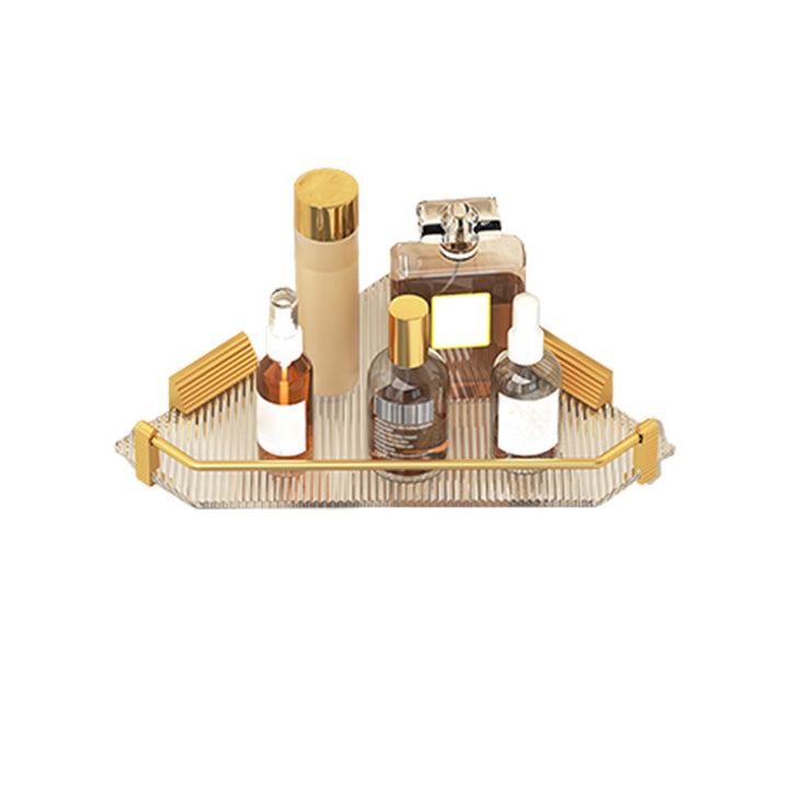 Lisslune | Modern 7-piece Bathroom Accessory Set Metal Bathroom Set in Gold