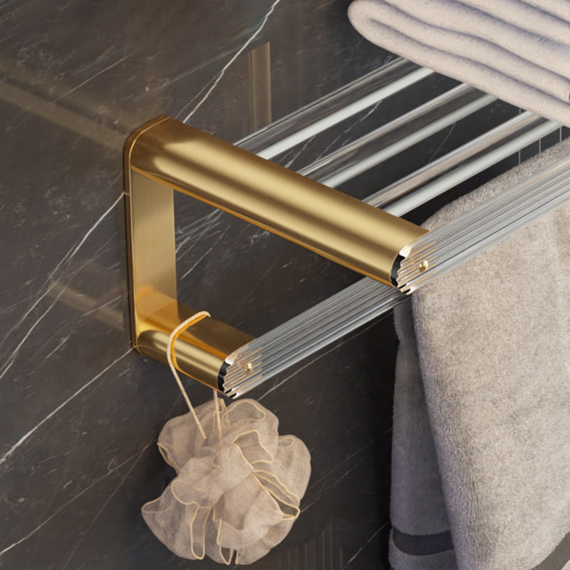 Lisslune | 6-piece Bathroom Set Aluminum and Acrylic Bathroom Accessories Hardware Set
