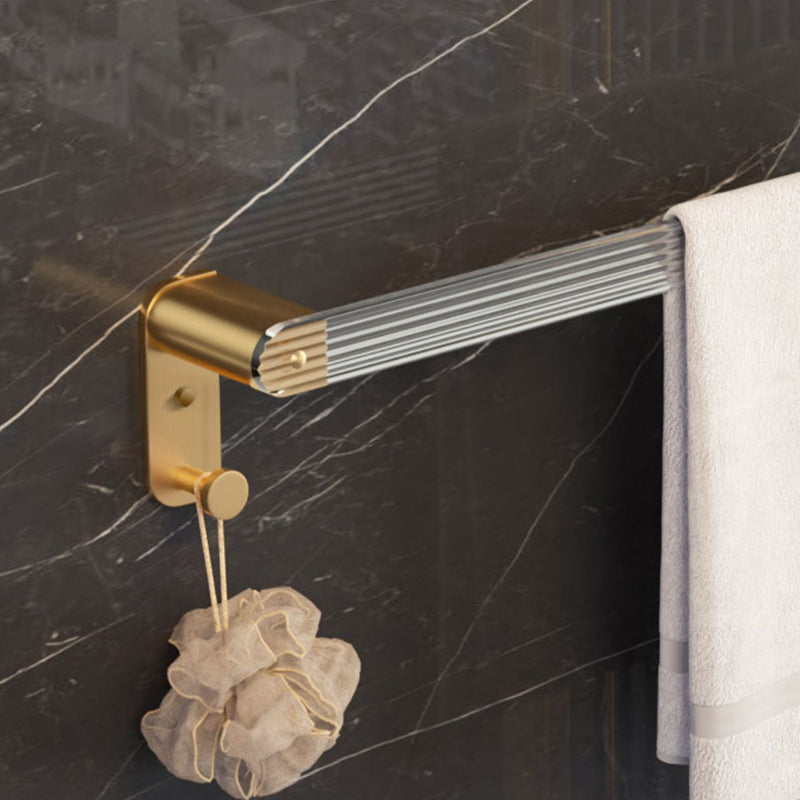 Lisslune | 6-piece Bathroom Set Aluminum and Acrylic Bathroom Accessories Hardware Set
