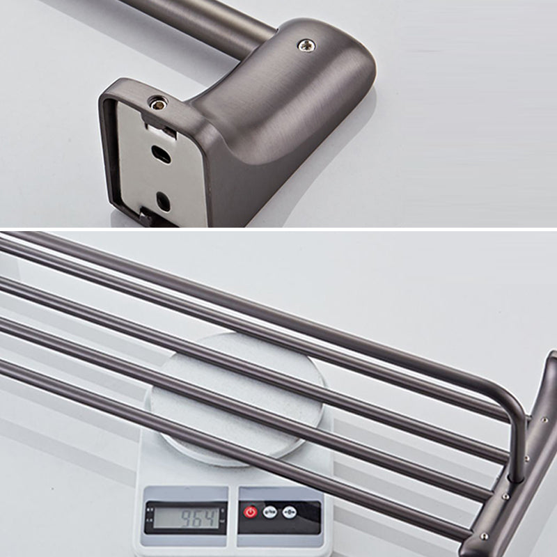 Lisslune | Gray traditional bathroom hardware set stainless steel bathroom accessory set