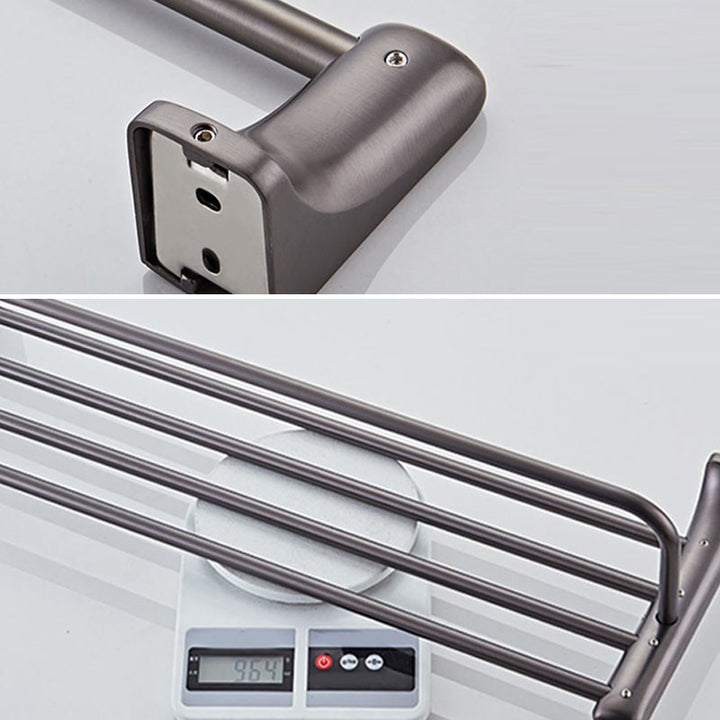 Lisslune | Gray traditional bathroom hardware set stainless steel bathroom accessory set