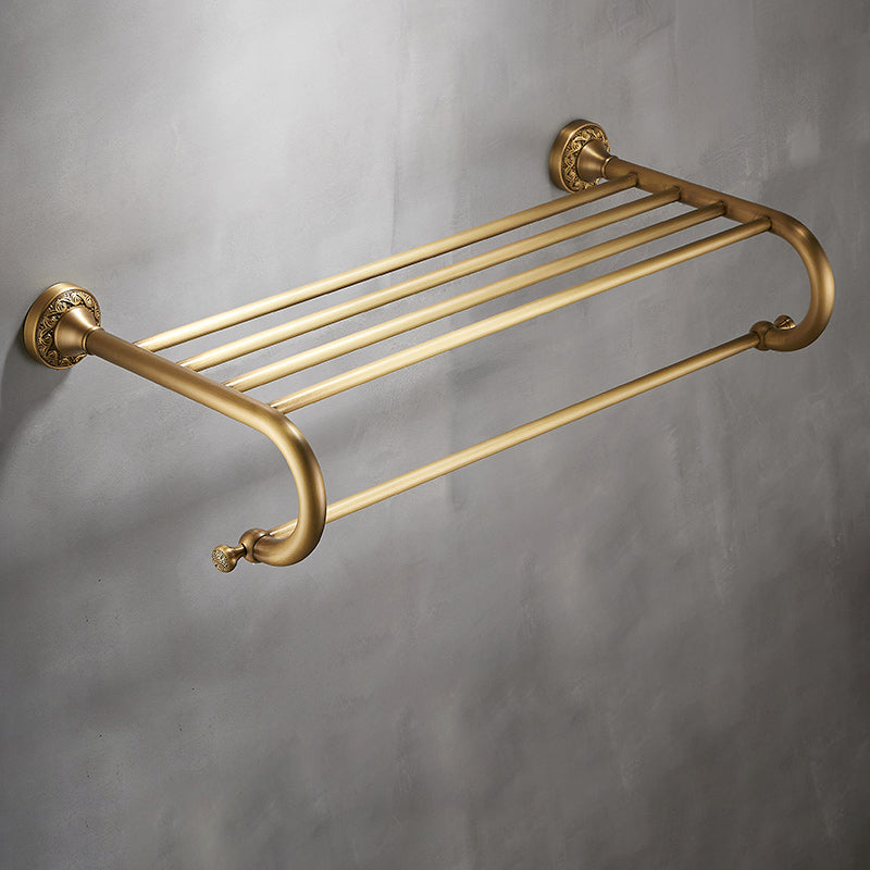 Lisslune | Traditional brushed brass bathroom accessories as a single piece or in a set