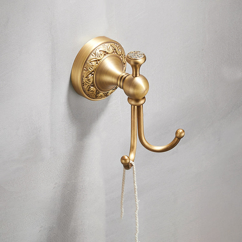 Lisslune | Traditional brushed brass bathroom accessories as a single piece or in a set