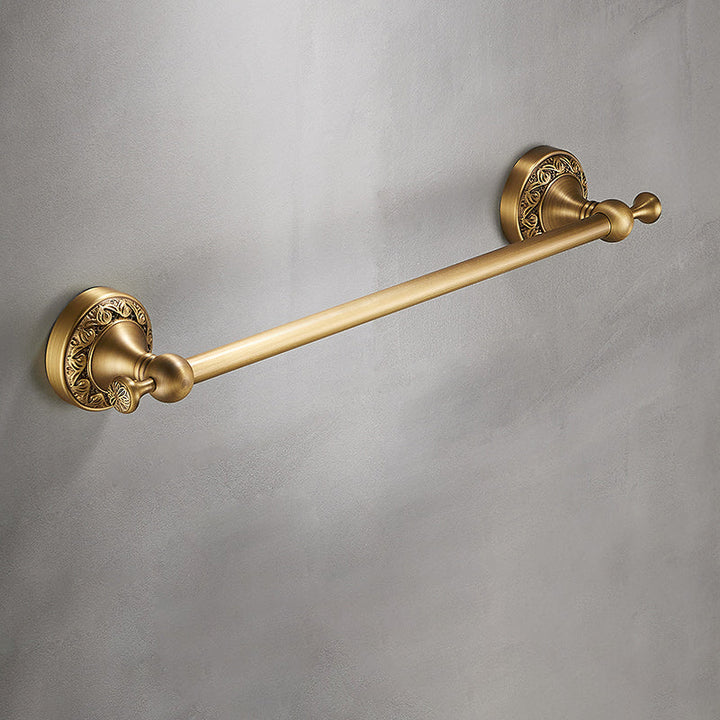 Lisslune | Traditional brushed brass bathroom accessories as a single piece or in a set