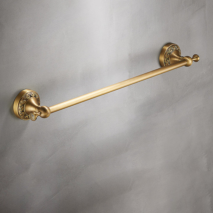 Lisslune | Traditional brushed brass bathroom accessories as a single piece or in a set