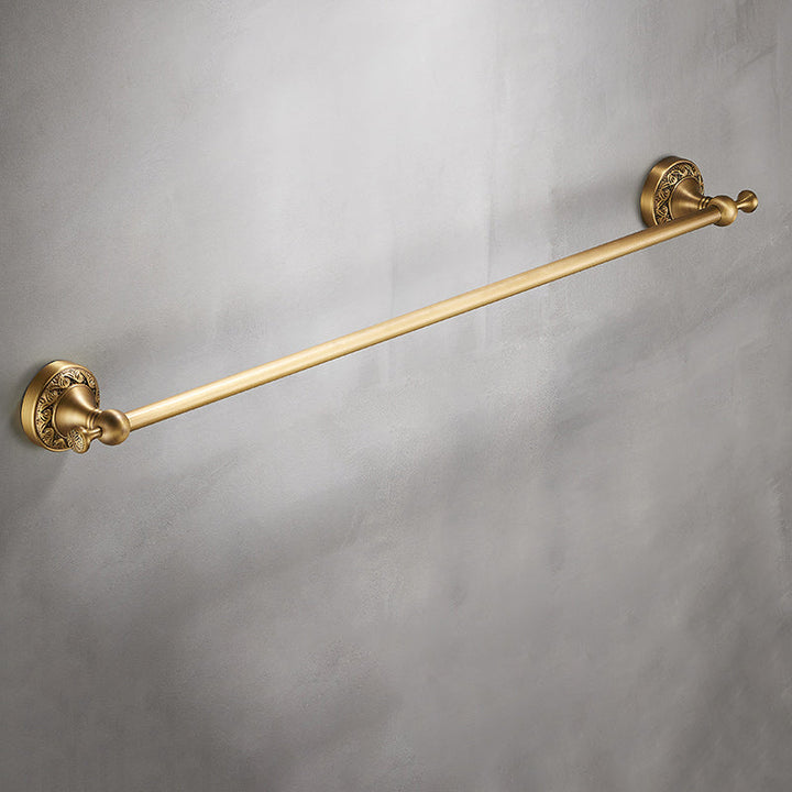 Lisslune | Traditional brushed brass bathroom accessories as a single piece or in a set
