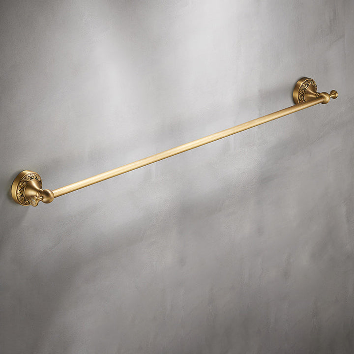 Lisslune | Traditional brushed brass bathroom accessories as a single piece or in a set