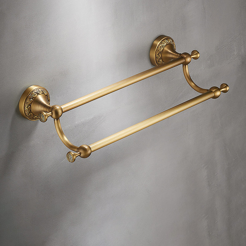 Lisslune | Traditional brushed brass bathroom accessories as a single piece or in a set
