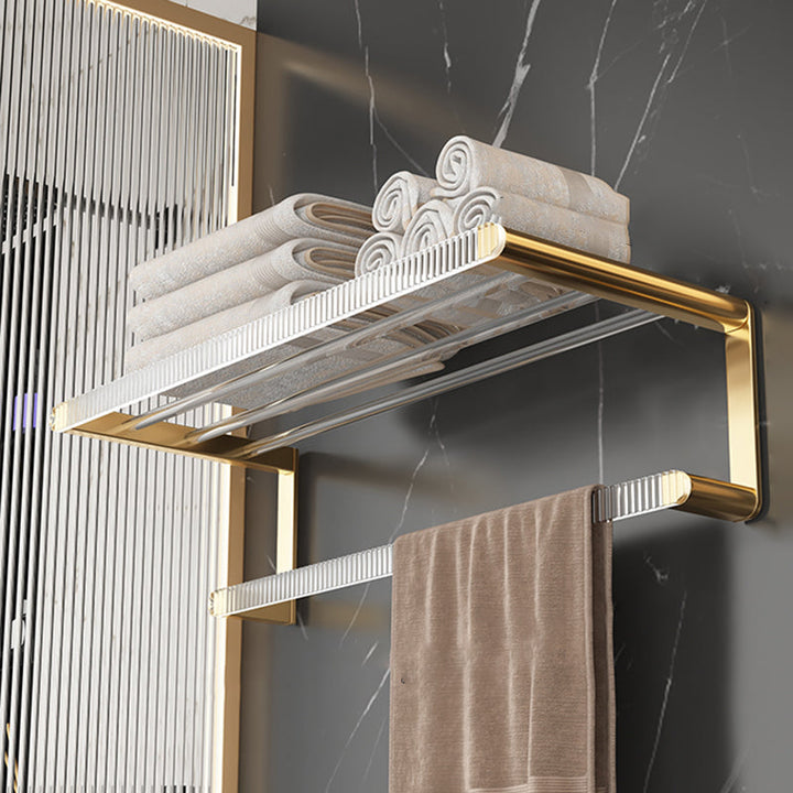 Lisslune | Metal and Acrylic Bathroom Accessory Set Transparent Bathroom Accessories